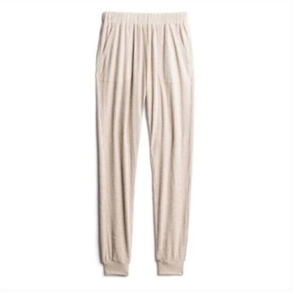ALL Fenix grey ribbed high rise lounge joggers size small - Picture 1 of 12